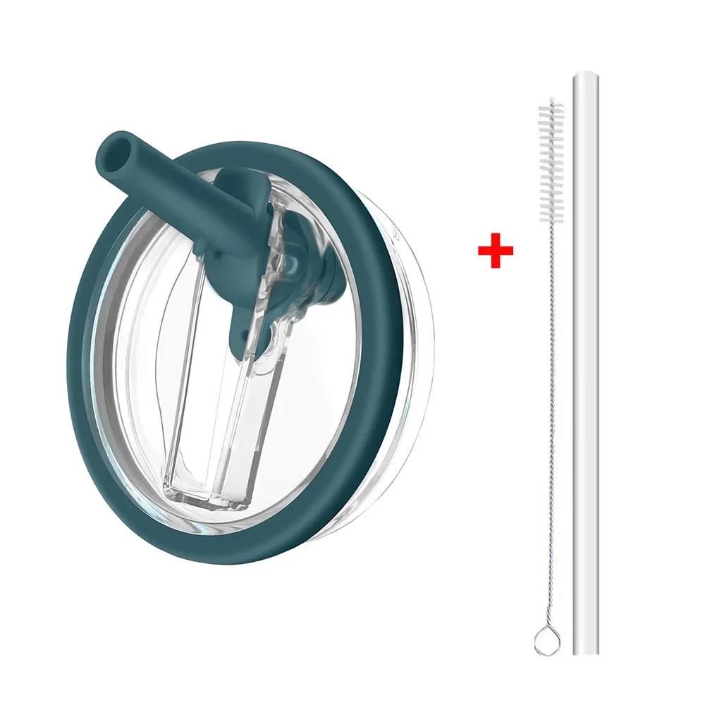 40oz Lid for Stanley Flip Straw Leak Proof Tumbler Lid Replacement for Stanley Cup Accessories Straw Cover