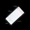 100pcs Transparent Self Adhesive Seal Plastic Storage Bag OPP Poly Pack Bag With Hang Hole Retail Packaging Pouch