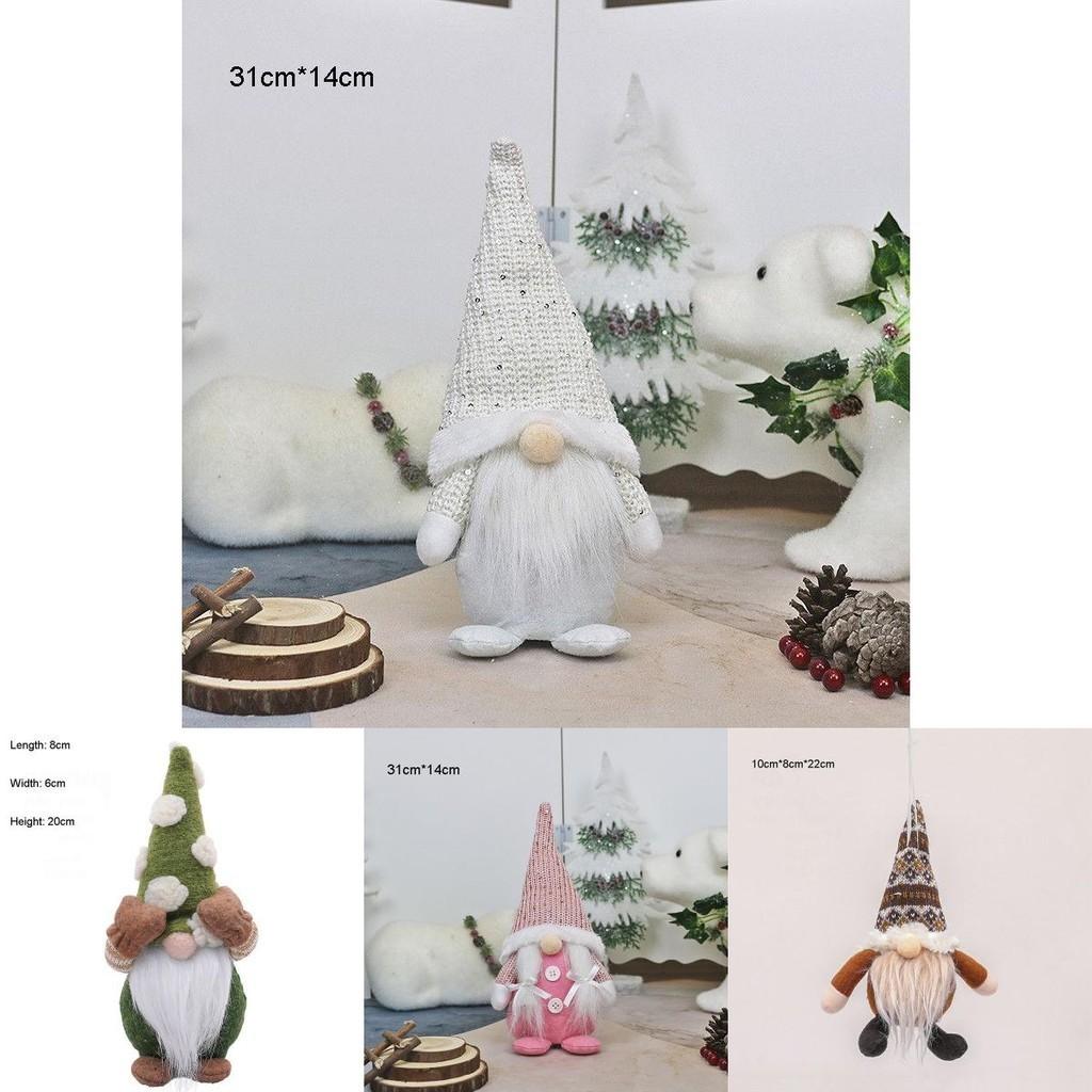 Charming Faceless Doll Christmas Decorations For Delightful Home Ornamentation
