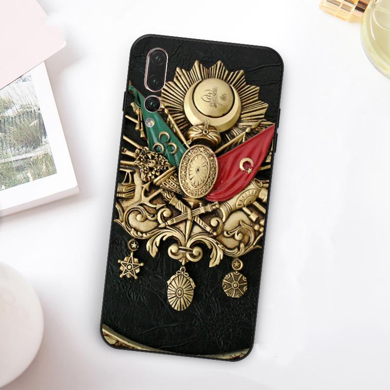 Osmanisches Reich Wappen Für Huawei Nova 11 10 9 SE Y70 Y60 Y90 Y61 Y91 Y73 Y72 12i 11i 8i P30 P40 Lite P60 Pro Hülle