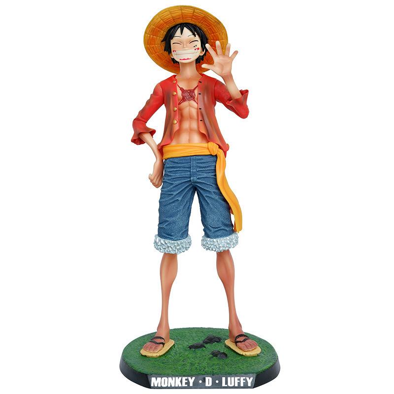 One Piece Straw Hat Luffy PT Net Celebrity Laughing, 40.5cm