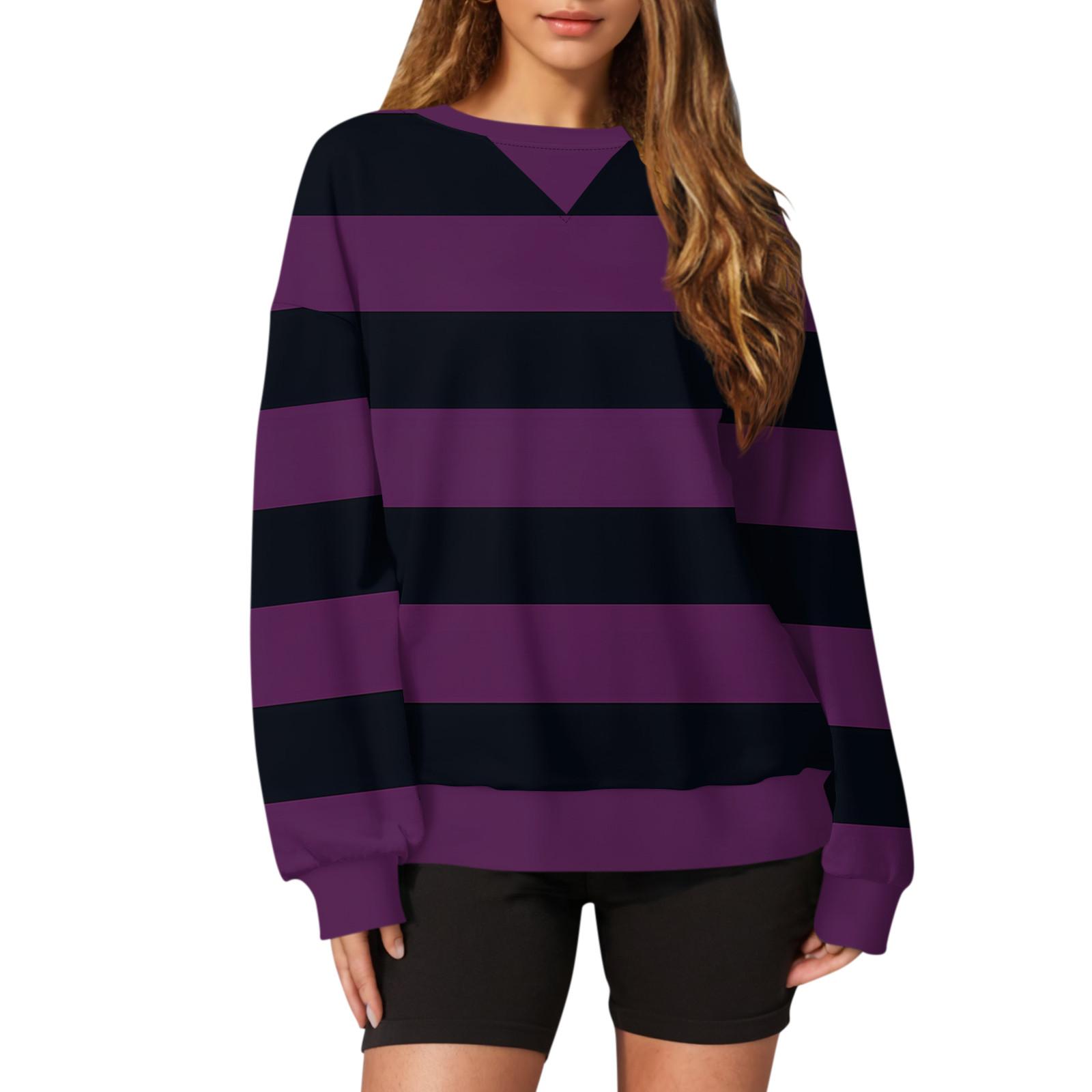 Женский повседневный пуловер с принтом рубашка с длинным рукавом толстовка большого размера L 1839₽