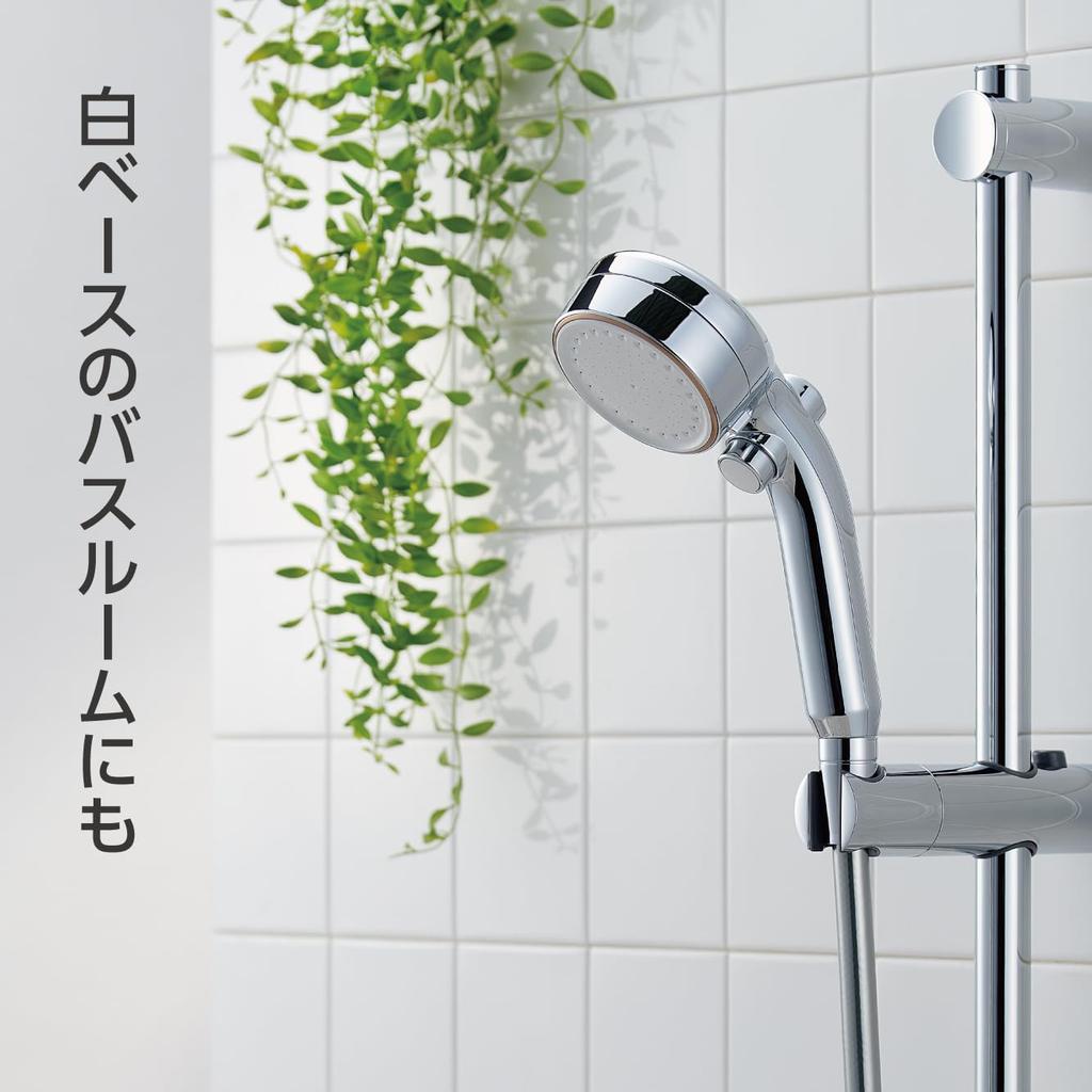 SANEI Shower Ultra Fine Made in Water Stop Water Mythos Stop Head, Bubble, Japan, Mist, Function, Approx. 45% Saving, PS3064-81XA-CMBP-EC