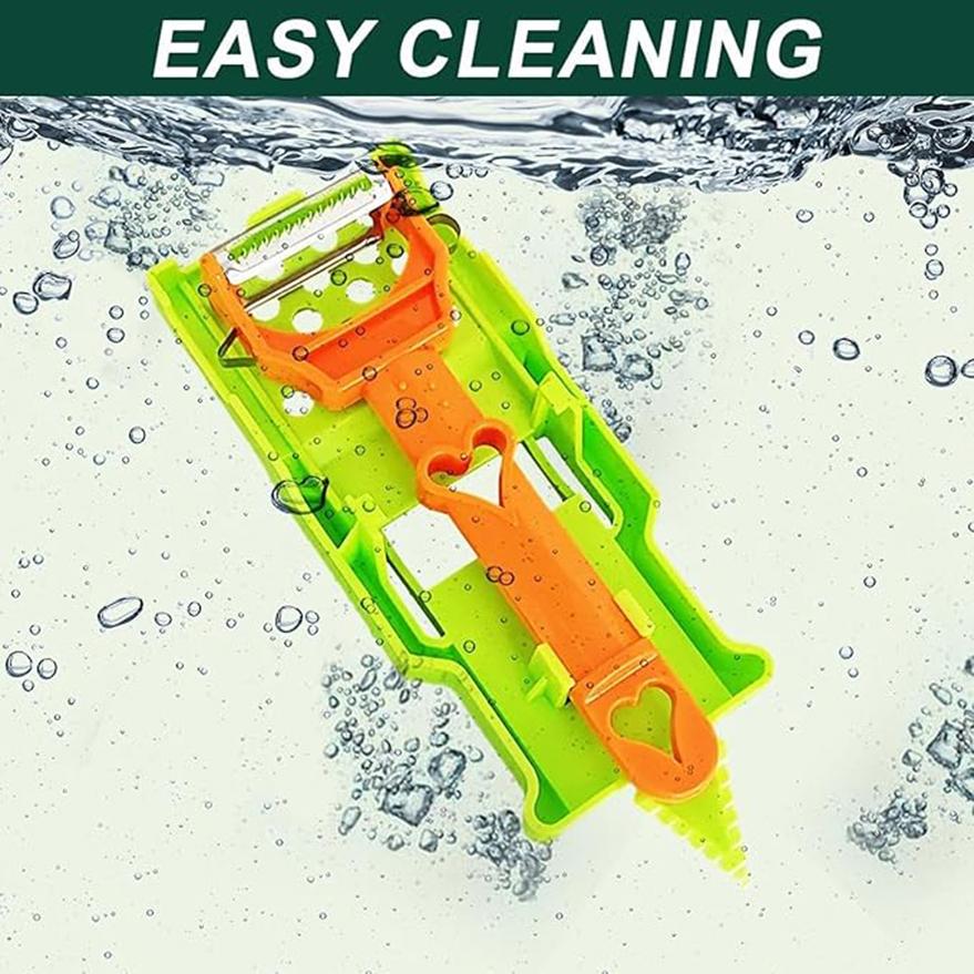 Multifunctional Peeler Kit Vegetable & Fruit Peeling Machine Potatoes Strips Onion Chopper Slicer Tools Home Kitchen Accessories