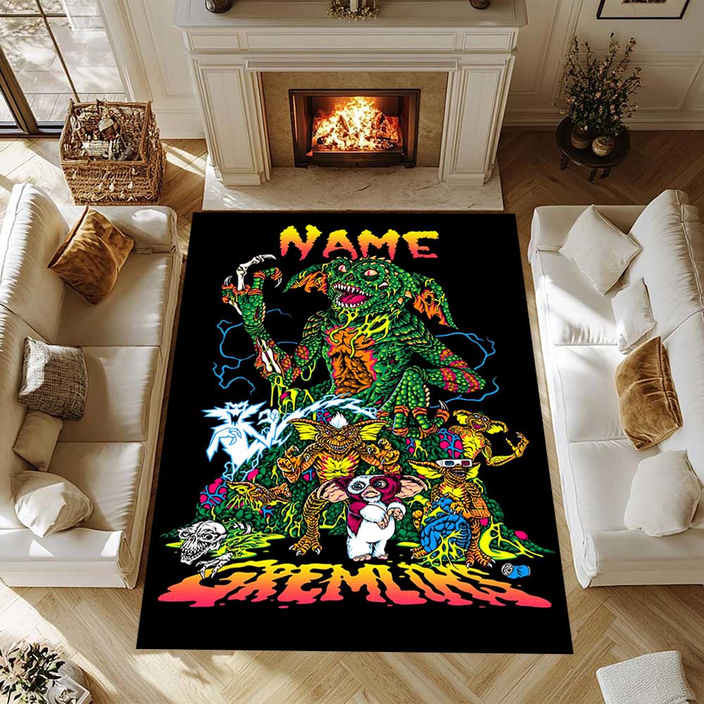 Warner (39) Customize your name rug, office chair cushion, home bedroom living room gift.