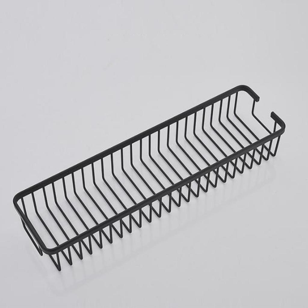 Storage Rack Decorative Aluminum Alloy Practical Stable Hanging Organizer Holders for Home Bathroom