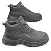 High-top autumn new wind outdoor mountaineering winter velvet cotton shoes labor insurance Martin boots