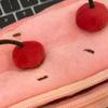 Plüsch Mäppchen Große Kapazität Kawaii Kirschkuchen Design Flauschig Niedlich Schulsachen Schreibwaren Organizer Beutel Halter Für Mädchen