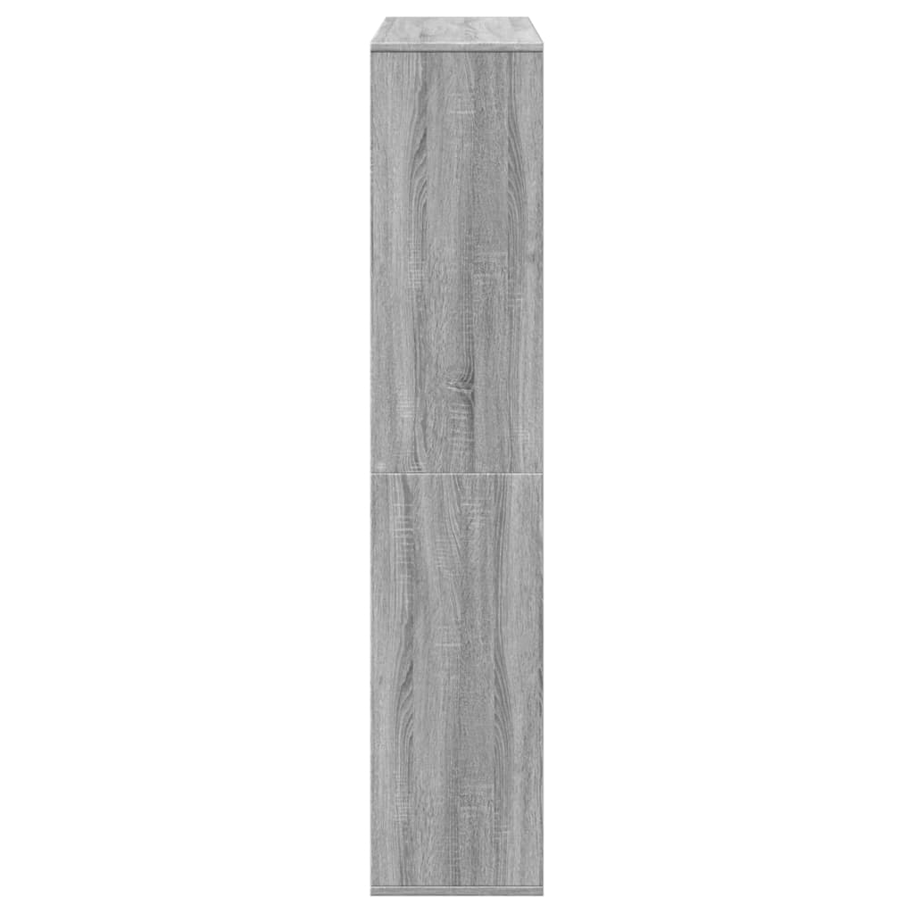 Bookshelf Gray Sonoma 102 x 29 x 143 cm Particleboard
