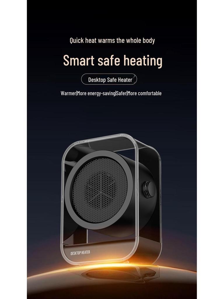 Kompakter tragbarer Schreibtischheizkörper für sofortige Wärme