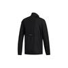 Adidas Logo Print Casual Running Stand Collar Sport Jacket Men Jackets Black FL6971