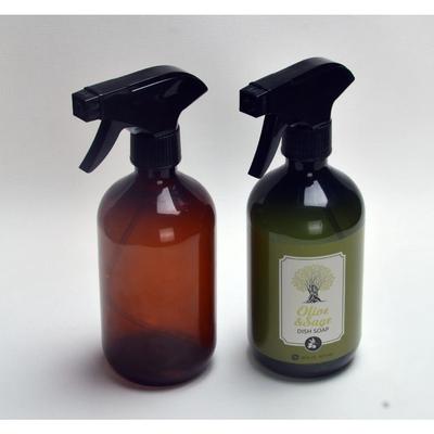 500ML PET Spray Empty Bottles Trigger Sprayer Essential Oils Aromatherapy Perfume Refillable Bottle