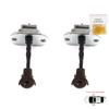 BDP1332-1 2 Pieces Front Door Hinge Stop Check Strap Limiter for Citroen C1 Peugeot 108 Toyota Aygo MK2 2014-On 5-Door B000873180