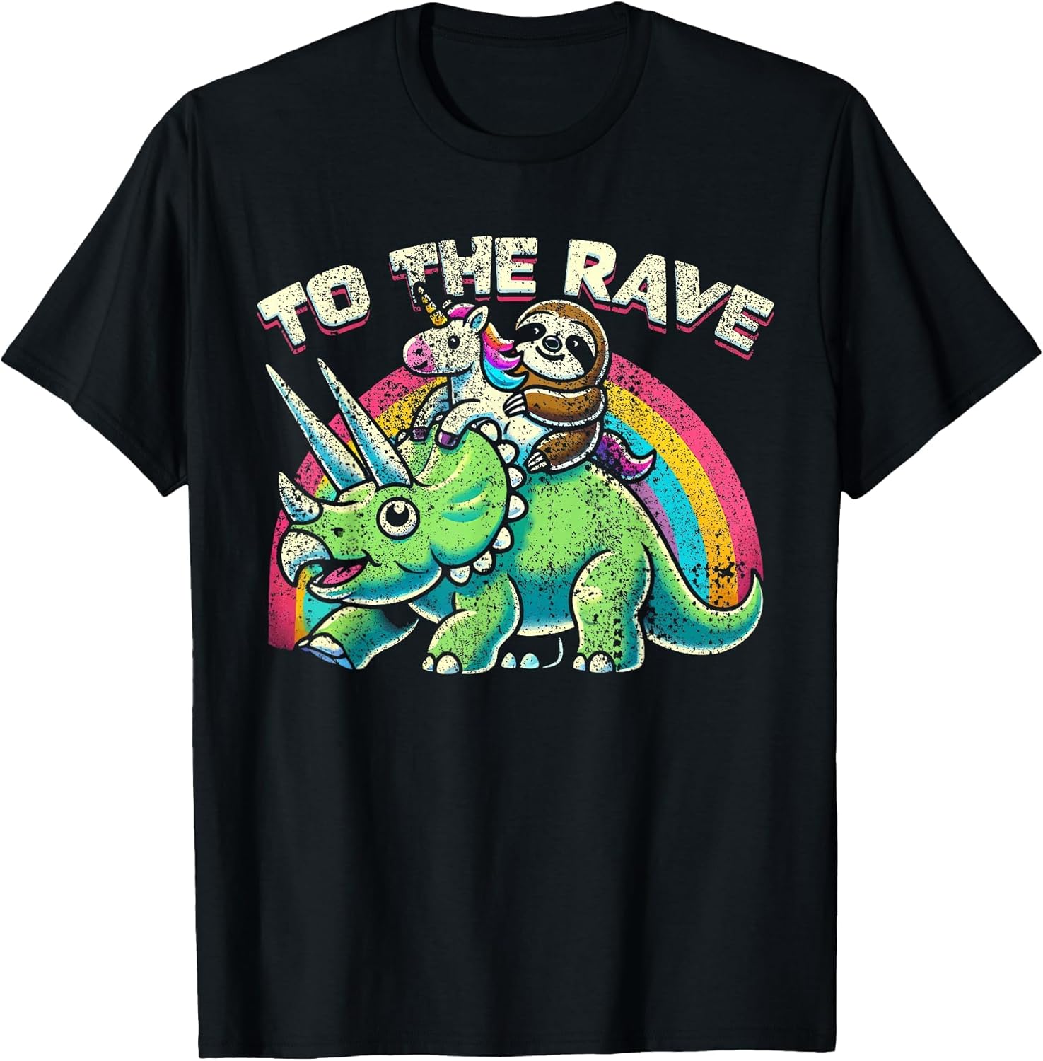 to The Rave Party EDM Electronic Music T-Shirt S