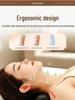 Red Bianstone Moxibustion Neck Pillow: Portable Cervical Spine Heat Therapy Device for Home Use