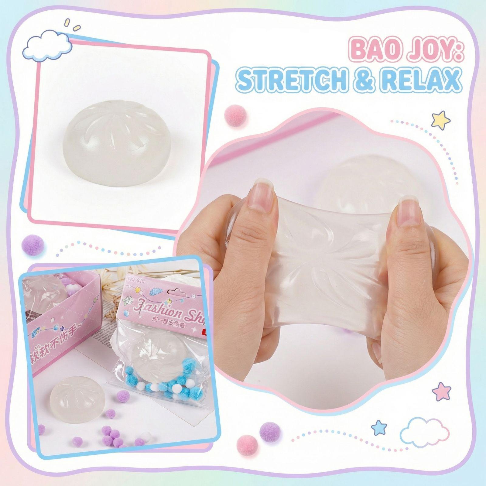 

Miniature Crystal Buns, Fun And Stress-relieving Epoxy Resin Toys. One Size