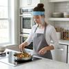 Breathable Clear Face Cover Reusable Face Protection Splash Guard Face Protective Visors  Cooking