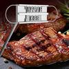 BBQ Meat Branding Iron with Changeable Letters Creative Barbecue Steak Name Press Tool Great for Branding Steaks Burgers Chicken