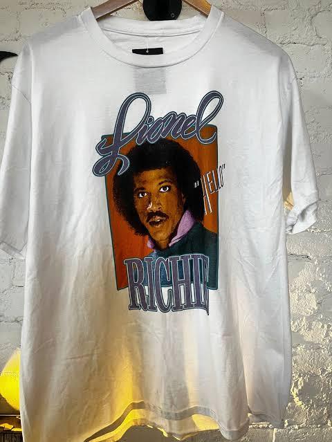 

VIntage Lionel Richie Cotton Shirt Unisex Concert S to 5XL SG626 Unisex T-Shirt M