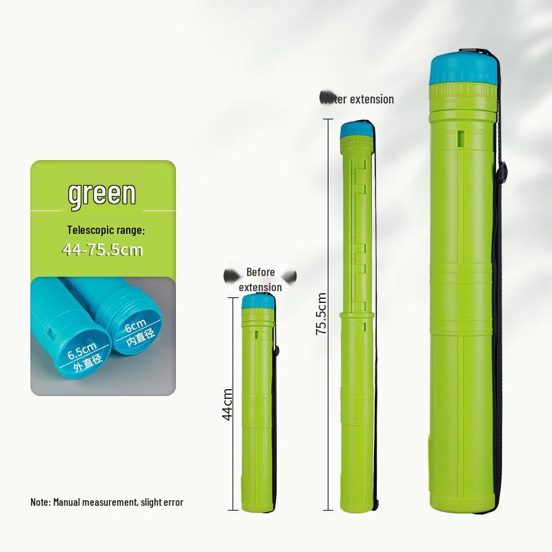 Telescopic Art Storage Tube for Drawings and Xuan Paper - Portable Plastic Painting Holder