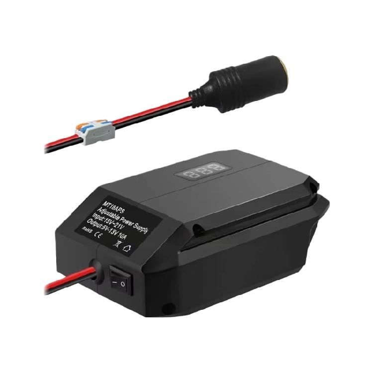 

Понижуючий перетворювач DC15-21V на DC5-13V для 18V електричних інструментів Регулятор напруги Адаптер