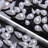 Earrings 5Pcs Bright Water Drop DIY Brooch Necklace Party Gift Bracelet Imitation Pearl 10/14/16/18mm Fashion Sheep-eye Pendant