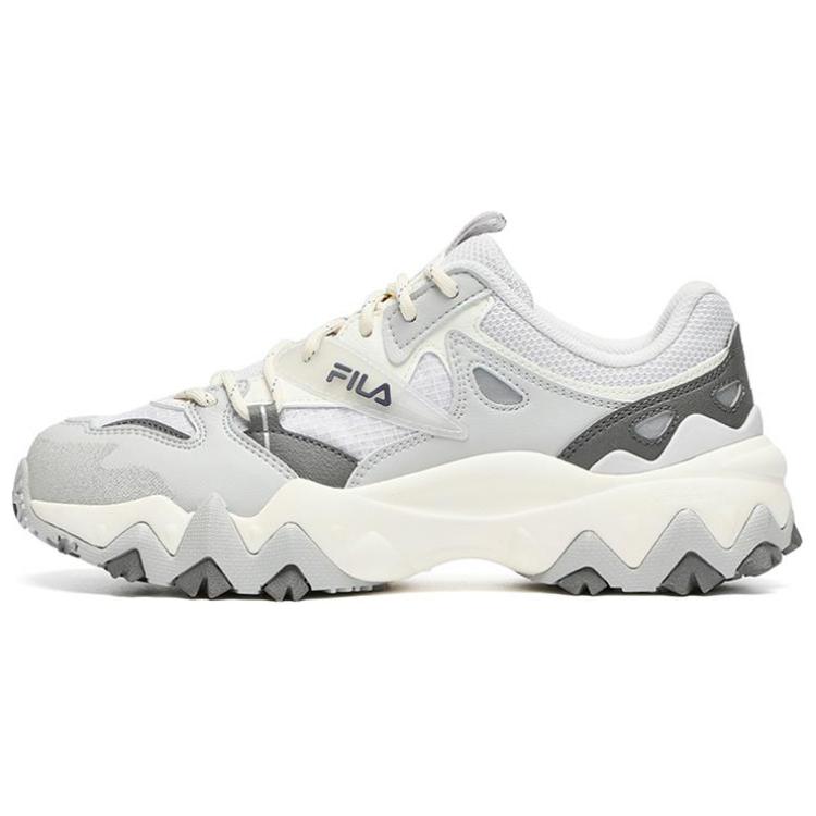 FILA Oakmont 2nd Generation Fabric Leather Sandwich Mesh Retro Comfortable Shock Absorbing Wear Resistant Low Top Lifestyle Casual Shoes F12W232133FVN