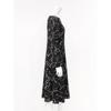 Specchio Long Sleeve Dress Boat Neck 452 544