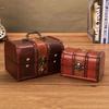 Vintage Treasure Chest Decorative Jewelry Box Creative Jewelry Storage Box  Room Props