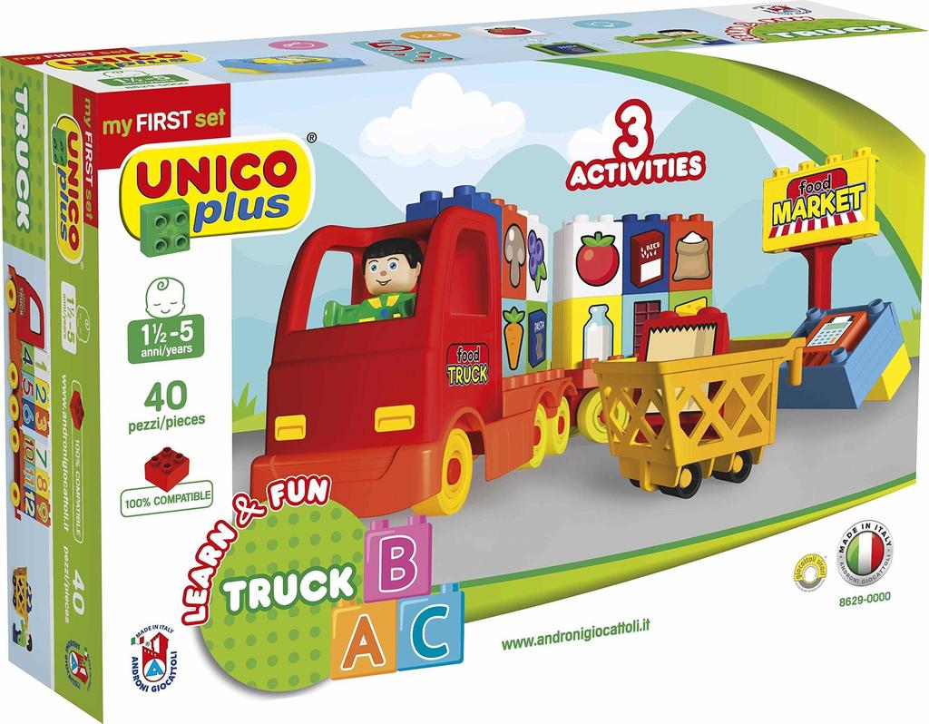 Unicoplus 8623-0000 Giostra 2 in 1 Multicolore