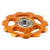 Sealed Bearing Bike Jockey Wheel Aluminum Zinc Zinc Alloy Bicycle Bearing for 2pcs Road Bike