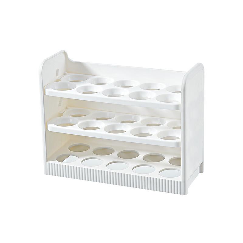 Flip-Over Egg Storage Box for Refrigerator Side Door