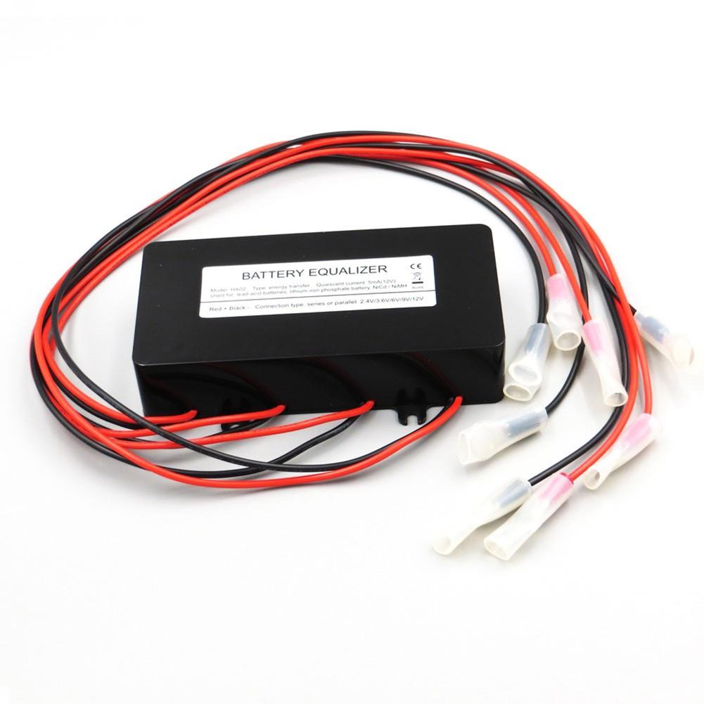 Series Connection Battery Equalizer with Intelligent Voltage Management