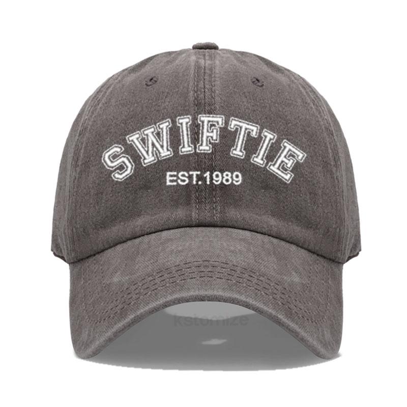 Swiftie 1989 Embroidery Baseball Cap For Men Women Unisex Washed Cotton Dad Hat Sun Hat Gift Fans Outdoor Sports Dropshipping