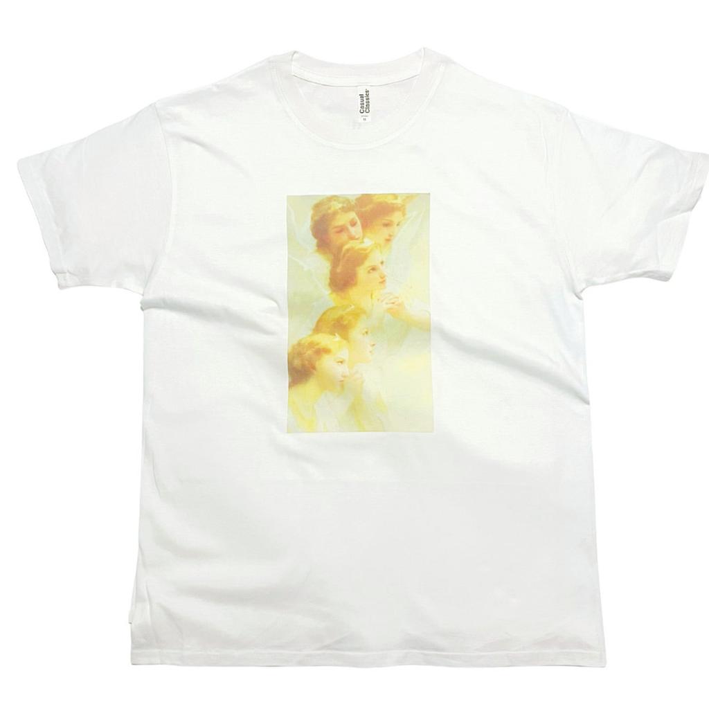 Vintage Angel Art T-Shirt - Aesthetic Italian Graphic Print