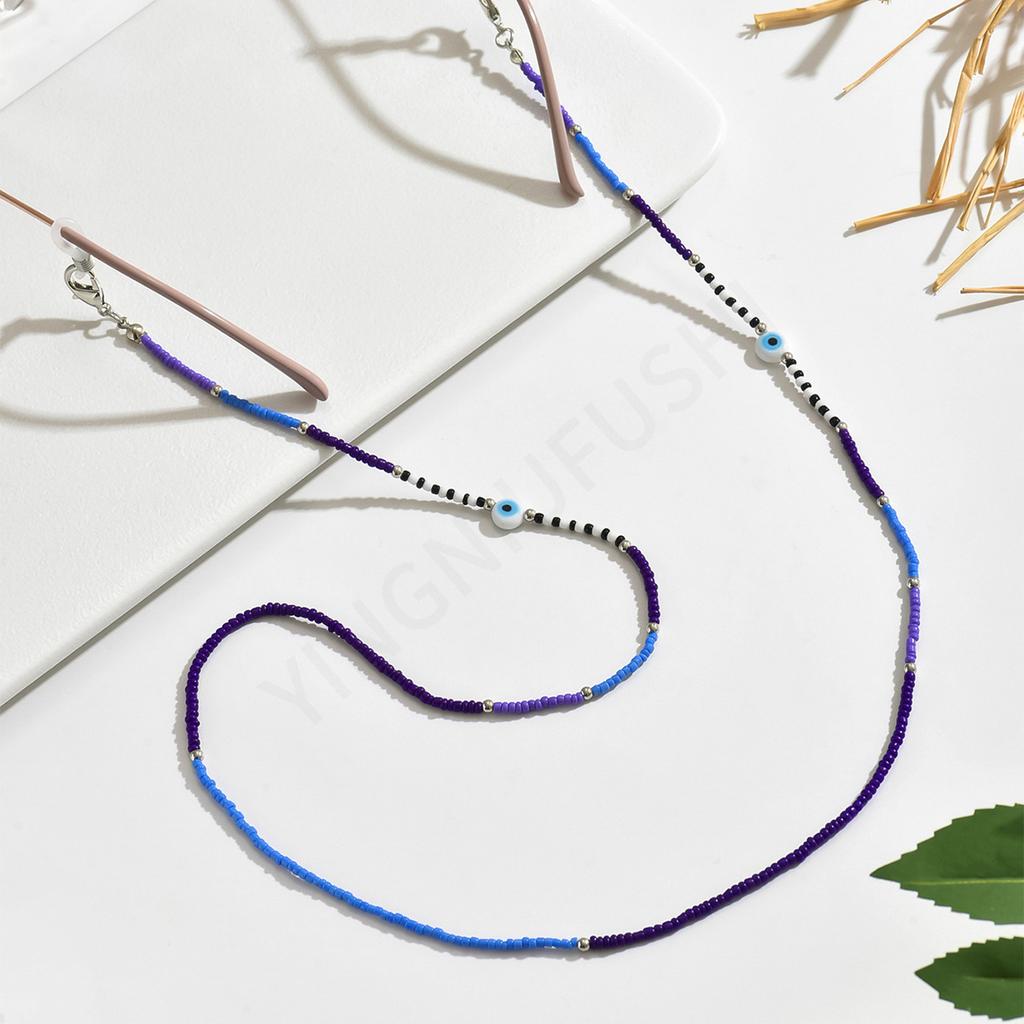ins new glasses chain long mobile phone lanyard personalized pendant women's anti-lost glasses lanyard lanyard