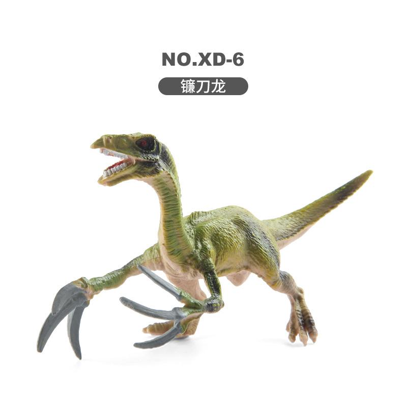 Children'S Simulated Dinosaur Jurassic Animal Ornament Mini Dinosaur Model Various Stegosaurus Triceratops Ornament Toys