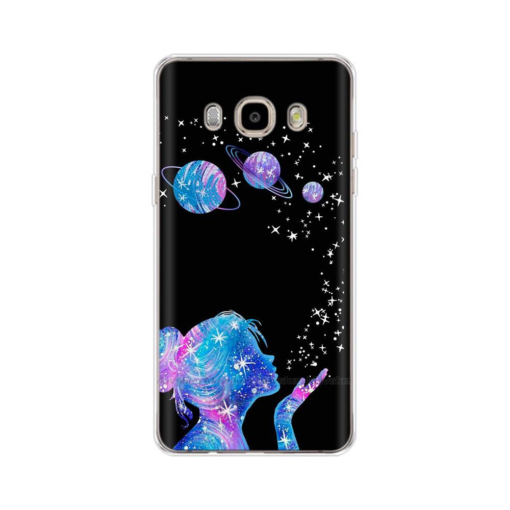 For Samsung Galaxy J5 2016 Case J510 J510F/ds J510FN Cover Fashion Daisy Soft Protective Covers For Samsung J5 2016 Fundas Coque