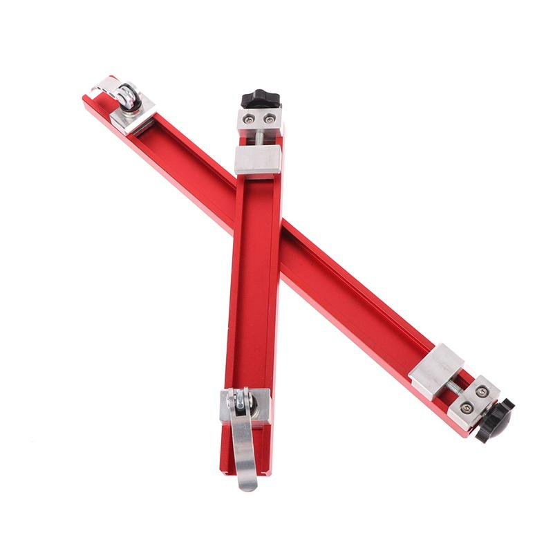 Adjustable Circular Saw Track Guide Aluminium Alloy Cutting Machine Cushion Base Plate Woodworking Cutting Tools Parts