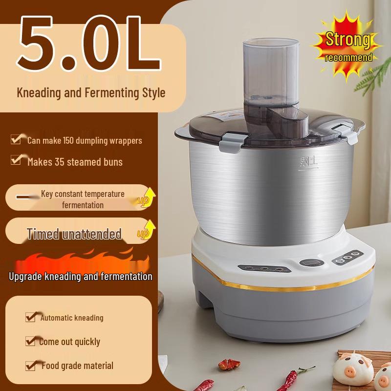 2025 German Fully Automatic Dough Mixer: Compact Multifunctional Kneader and Proofer