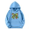 Child Fashion Lightweight Long Sleeve Pullover With Pockets  Print Hoodie