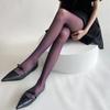 Ultra-thin Nylon Thigh High Stockings Pantyhoses Blue Green Women Sexy Women Tights Velvet Sexy Lingeries Hosiery Body Stockings