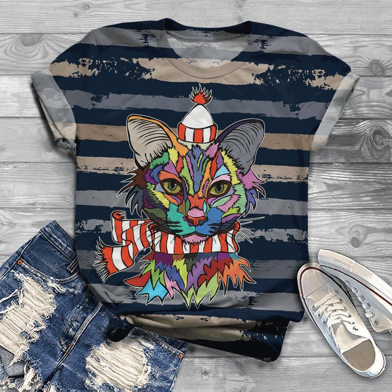 Футболка с 3D-принтом — фото 11