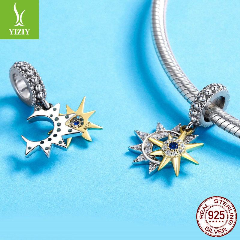Encounter Charm S925 Sterling Silver Pendant Fashion Platinum Plated Real Gold Silver Jewelry Pendant