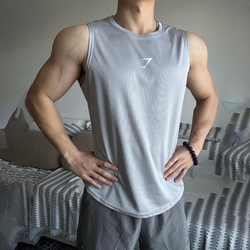 Quick-Dry Streetwear Muscle Tank - Sleeveless Summer Fitness & Running Shirt