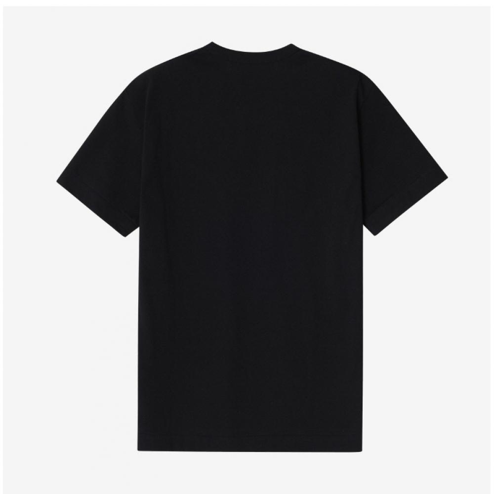 Comme Des Gar Ons Play Goud Hart Wappen T-shirt Ax T216 051