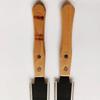 Small Japanese Hand Saw for Fine Cutting Wood, Heatigo Double Edged Flush Cut Saw, Non-slip Wooden Handle