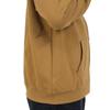 Snow Peak Parka Sweat Logo Kapuzenjacke mit Reißverschluss CY Camel SPE-SW-23AU001 (Kamel/M/Herren)