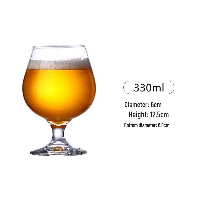ZISIZ 2025 Handmade Glass Beer Mug