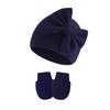 Infant Girl Hat Gloves Kit Cotton Newborn Beanie Ideal for Girls Accessories Infant Cap Baby Toddler Infant Turban Kids Props